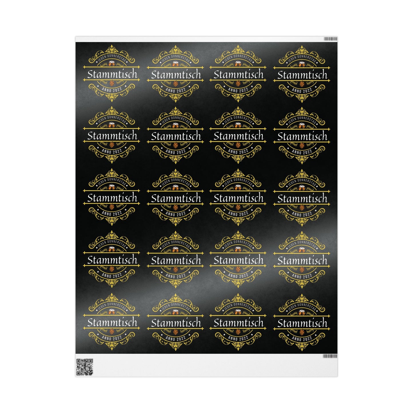 Stammtisch Geschenkpapier