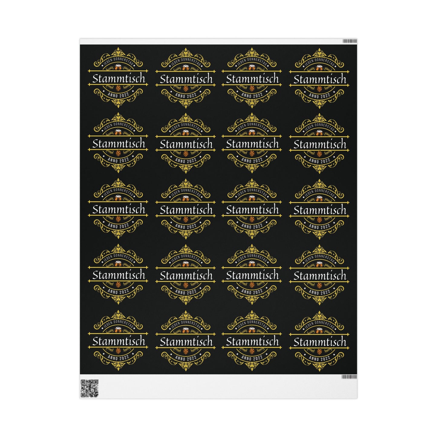 Stammtisch Geschenkpapier